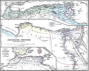 Norte de África baixo dominio romano