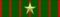 Croix de guerre 1914-1918 con due palme e una stella d'oro - nastrino per uniforme ordinaria