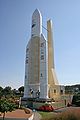 Toulouse Uzay Sitesinde Ariane 5 roketi