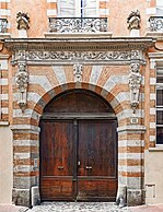 Portal of hôtel d'Orbessan