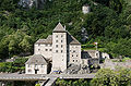 Dufourturm hinter dem Schloss St. Maurice