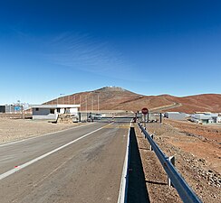 Main entrance of the Paranal Observatory