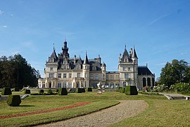 The Château de Valmirande (front), from the gardens.jpg