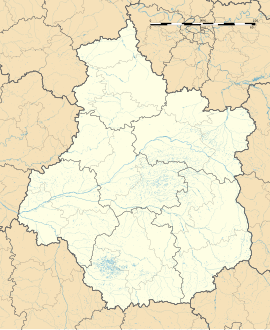 Sazeray is located in Centre-Val de Loire