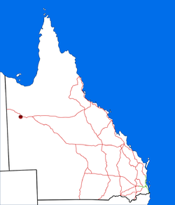 Ligging van Mount Isa in Australië