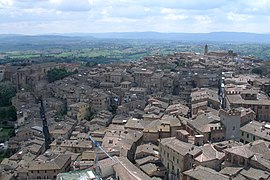 Panorama of Siena