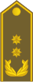 Генерал мајор General major (North Macedonian Ground Forces)[५०]