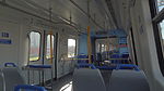 Interior of a Sarmiento Line train