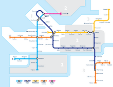 Pjan tas-sistema ta' transitu rapidu ta' Vancouver.