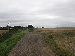 Junction of lanes northeast of Badsworth - geograph.org.uk - 3665015.jpg