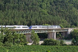 The Vercheny viaduct