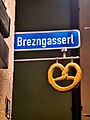 Ausleger für Brezngasserl in Fürstenfeldbruck (2023) ⊙48.1786911.254471