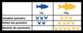 Image 21Table visualising size-symmetric competition, using fish as consumers and crabs as resources. (from Community (ecology))