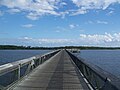 Boardwalk, looking east