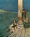 illustration for Hans Christian Andersen's "The Little Mermaid"