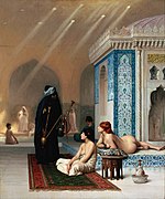 Piscina nell'harem, c. 1876