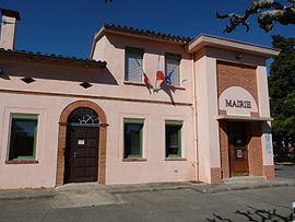 The town hall in Saint-Pierre-de-Lages