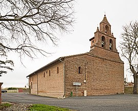 The church in Villematier