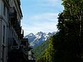 Vargmali i Pirenejve i parë nga Bagnères-de-Luchon