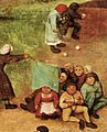 Image 2Detail from Children's Games by Pieter Bruegel the Elder (1560), showing Flemish girls playing popular games of the era (from Girls' toys and games)