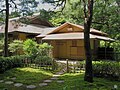 A teahouse and roji, or tea garden, at Ise Jingu