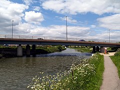 A18 in Brigg over the River Ancholme