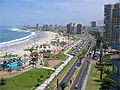 Vue côtière d'Iquique.