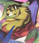 Franz Marc: Tigern (1912)