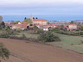 A general view of Castagnac