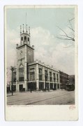 Manchester City Hall as it appeared at the beginning of the twentieth century.