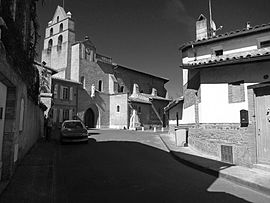 The church in Beauzelle