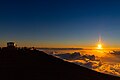 Sunset on Haleakala, Maui, Hawaii