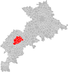 Localisation de Communauté de communesdes Terres d'Aurignac
