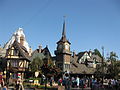 Image 17Fantasyland (Peter Pan's Flight in the foreground and the Matterhorn Bobsleds in the background) (from Disneyland)