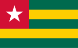 Bandeira do Togo