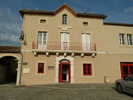 The town hall in Ansac-sur-Vienne
