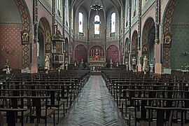 Vue de l'intérieur.