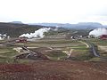 Image 30Krafla Geothermal Station in northeast Iceland (from Geothermal energy)