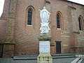 Statue de l'Immaculée Conception.