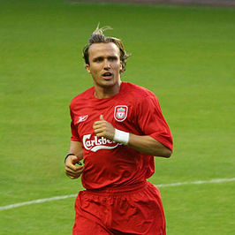 Zenden als speler van Liverpool.