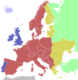 Same map, except it does not go as far to the east: it does not include South Caucasus (Transcaucasia) and Samara Time regions in Russia