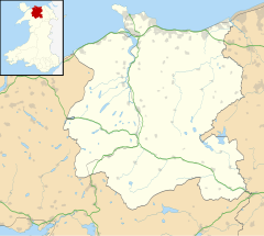 Dolwyddelan is located in Conwy