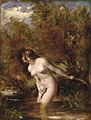 The Bather 'At the Doubtful Breeze Alarmed', 1846