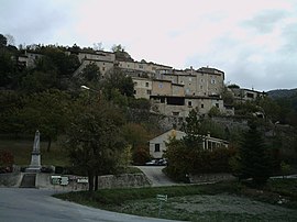 A view of the village of Aurel