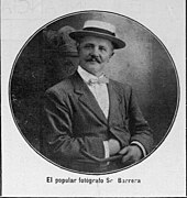 1912-02-11, La Exposición, El popular fotógrafo Sr. Barrera.jpg