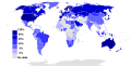 Image 10 Mobile broadband Internet subscriptions in 2012 as a percentage of a country's population Source: International Telecommunication Union. (from Internet access)