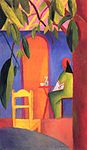 August Macke: Turkiskt kafé (1914)