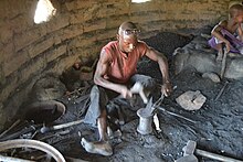 Picture of a blacksmith