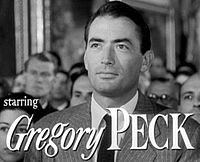 Gregory Peck yn Roman Holiday