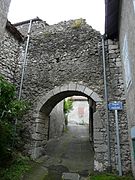 Passage dans le village de Galié.